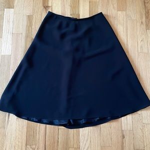 Black A-Line Skirt